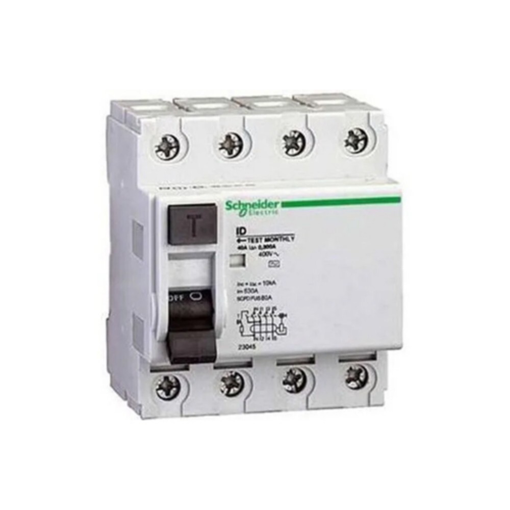 Schneider Isolators Switch - Durable and Compact Design, Available in Various Sizes, Reliable White Color, High Breaking Capacity for Industrial Use