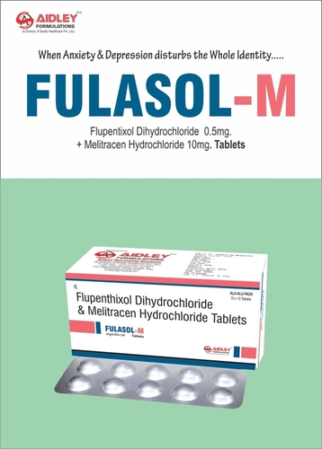 Tablet Flupentixol eq. to Flupentixol 0.5mg Melitracen HCI eq. to  Melitracen 10mg