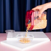 PLASTIC STORAGE CONTAINER SET WITH OPENING MOUTH 1500ML (PACK OF 6) (2469)