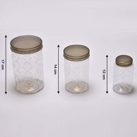 KITCHEN STORAGE PLASTIC CONTAINERS - GOOD GRIPS 18-PCS AIRTIGHT ROUND CONTAINER SET (SMALL MEDIUM and BIG SIZE) (2246)