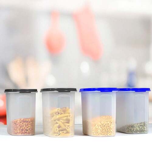 KITCHEN STORAGE CONTAINER FOR MULTIPURPOSE USE (1000ML) (PACK OF 4) (2622)