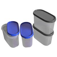KITCHEN STORAGE CONTAINER FOR MULTIPURPOSE USE (1000ML) (PACK OF 4) (2622)