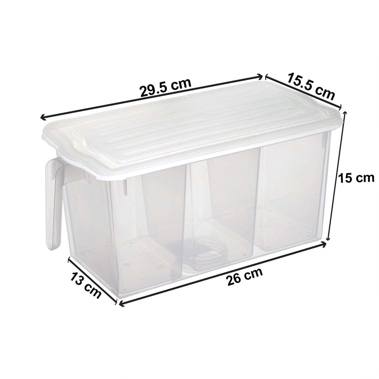REFRIGERATOR ORGANIZER FRESH-KEEPING BOX CASE KITCHEN STORAGE BOX (2518B)