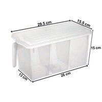 REFRIGERATOR ORGANIZER FRESH-KEEPING BOX CASE KITCHEN STORAGE BOX (2518B)