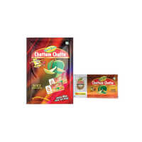 Chattam Chatta Slice Aam Papad - 30 Pouches, Sweet & Spicy Mango Flavor, Gel Form, 130 Grams Total Weight, Vegetarian, Eggless