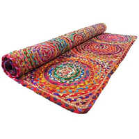 Braided Chindi Diamond Carpet