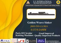 J003-T05-2.1/M/A 0.37/.024MM - SINKER JUMBERCA TERRY MACHINE