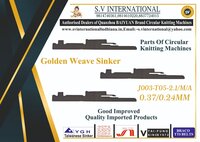 J003-T05-2.1/M/A 0.37/.024MM - SINKER JUMBERCA TERRY MACHINE