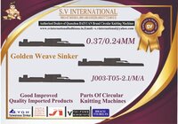 J003-T05-2.1/M/A 0.37/.024MM - SINKER JUMBERCA TERRY MACHINE