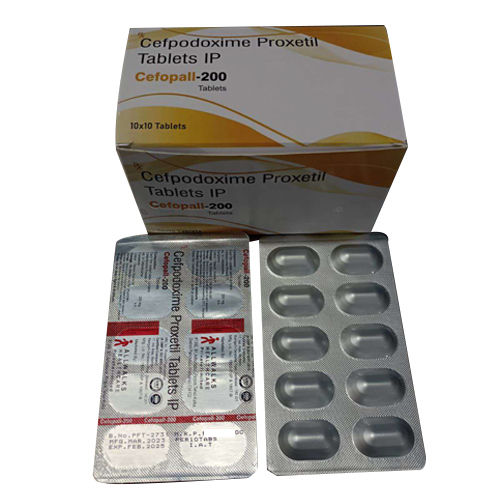 200mg Cefpodoxime Proxetil Tablets IP