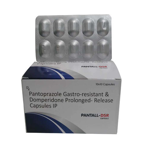 Pantoprazole Gastro Resistant and Domperidone Prolonged Release Capsules