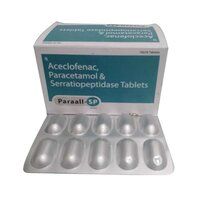 Aceclofenac Paracetamol and Serratiopeptidase Tablets