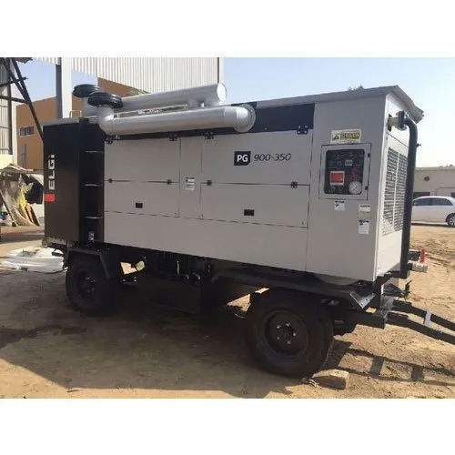 Grey-Black Elgi 900 Cfm Diesel Air Compressor