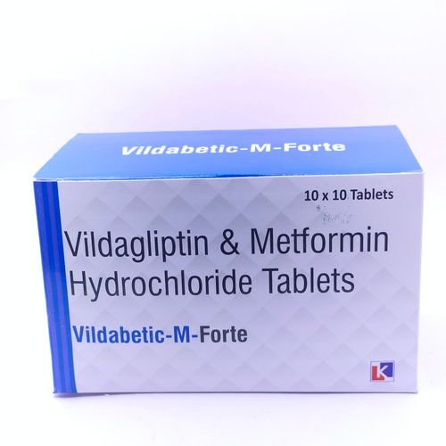 Vildagliptin and Metformin Hydrochloride Tablets