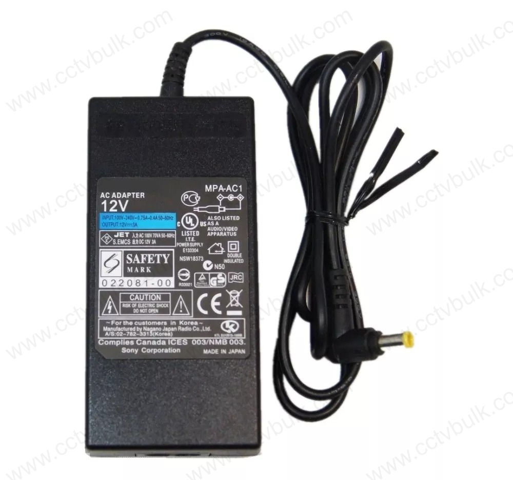 Ac Adapter 12V 3A