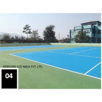 Tennis Court Flooring Installation