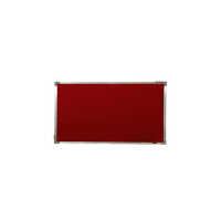 Red Felt Notice Board