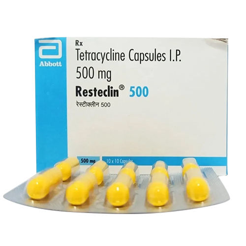 500 Mg Tetracycline Capsules Ip General Medicines