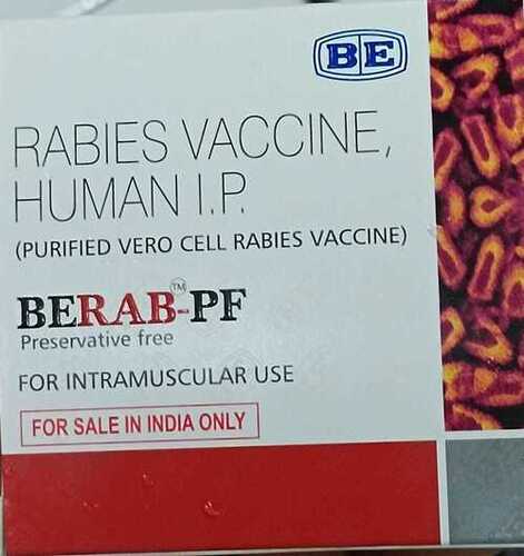 RABIES VACCINE HUMAN IP BERAB-PF