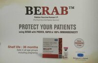 RABIES VACCINE HUMAN IP BERAB-PF