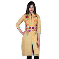 No Fade Georgette Modern Kurtis