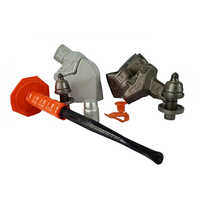 Tool Holder System For Milling Machine - Color: Grey Orange Black