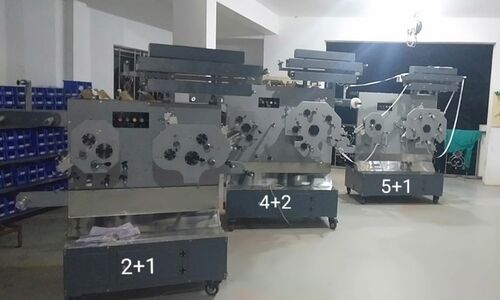 4 Plus 2 Rotary Label Printing Machine