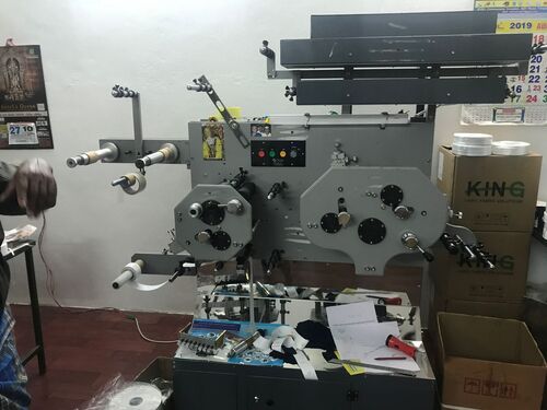 Satin Rotary Label Printing Machine