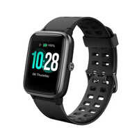 Portronics Yogg Smart Touch-enabled 1.3 inch Color Screen Wristband Watch