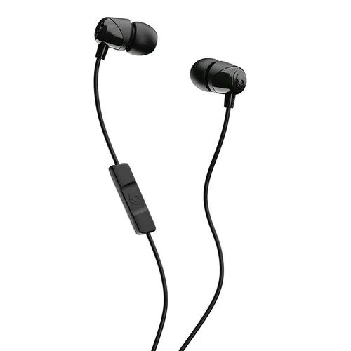 Black Wired Earphones Body Material: Plastic