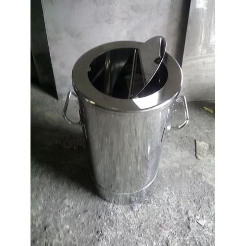 Stainless Steel Tilting Dust Bin