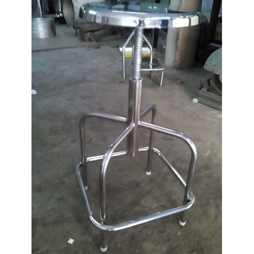 SS Revolving Stool