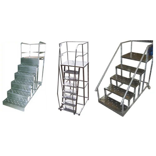 Durable Stainless Steel Foldable Ladder