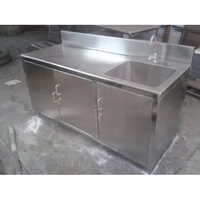 Stainless Steel Work Table With Sink