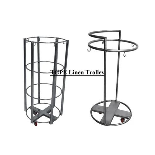 Stainless Steel Linen Trolley