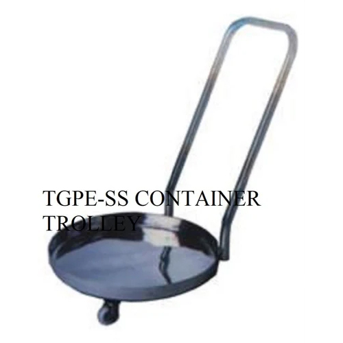 Stainless Steel Container Trolley