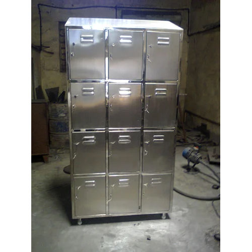 Durable Stainless Steel Locker With 12 Compartment