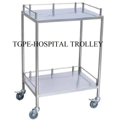 Stainless Steel Medical Equipment Trolley