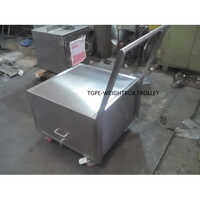 Stainless Steel Weight Box Trolley