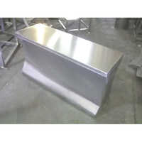 Stainless steel Curved Cross Over Bench