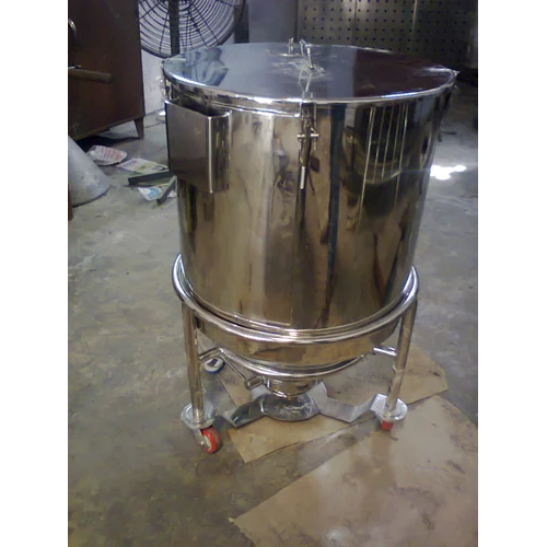 Stainless Steel IPC Container with Trolley