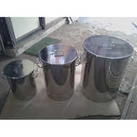 Steel Container with Lid