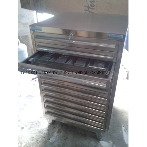 Stainless Steel Horizontal Punch and Die Cabinet