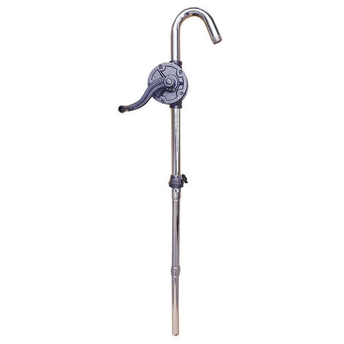 Stainless Steel Barrel Pump - 25 mm x 32 mm, 40 mm x 40 mm | Silver Finish, High Durability Design