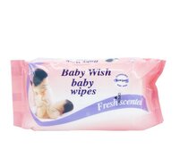 80pcs Johnson Lightly Fragranced Baby Wipes -Free Samples China Factory Cheap Price