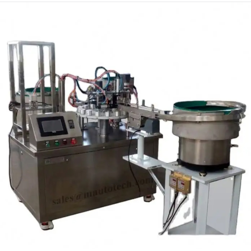 502 Glue Filling And Capping Machine