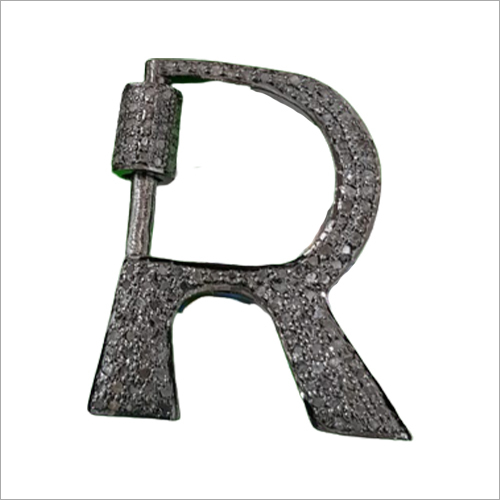 Diamond Latter Screw Clasp Lobster