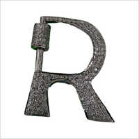 Diamond Latter Screw Clasp Lobster Chandelier Earrings