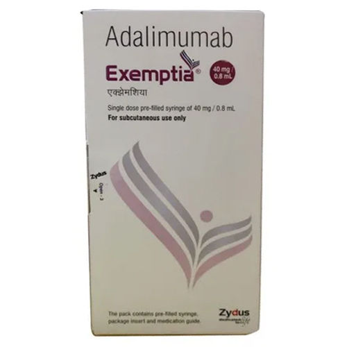 Liquid 40mg Adalimumab Exemptia Injection