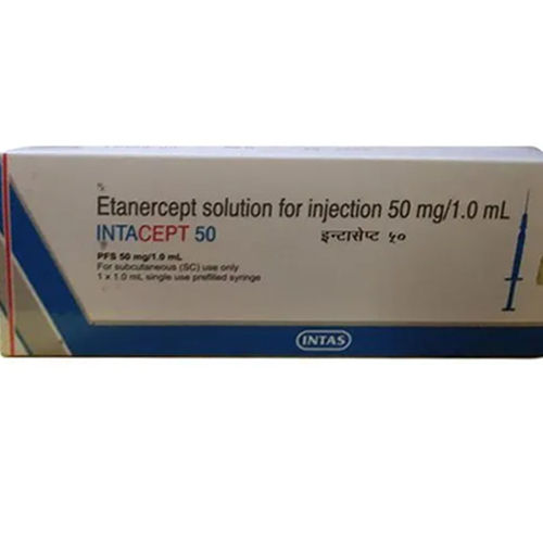  लिक्विड 50Mg Etanercept सॉल्यूशन इंजेक्शन